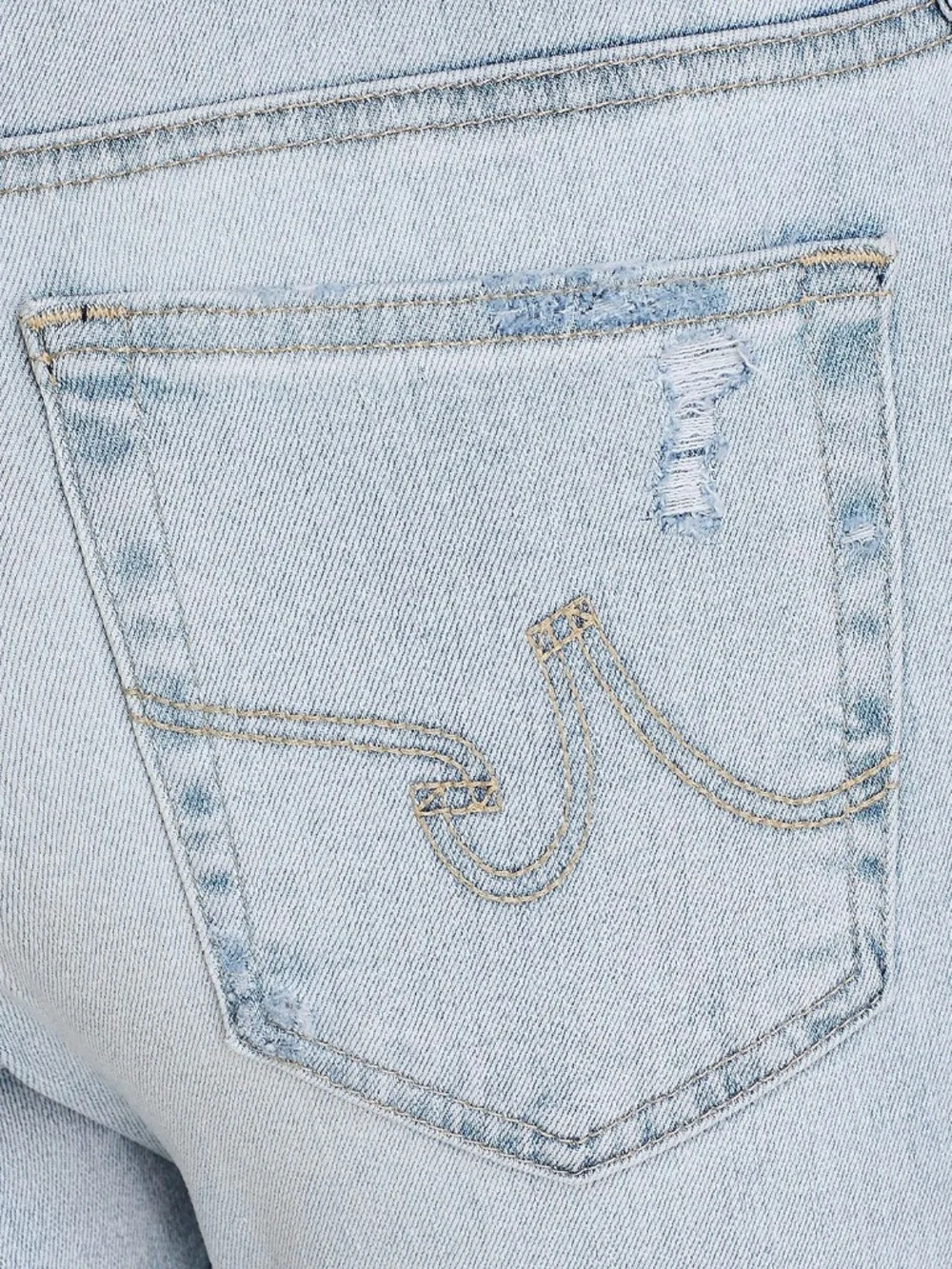 AG ADRIANO GOLDSCHMIED NWT FARRAH HIGH RISE SKINNY ANKLE 24Y SEABIRD JEAN. SZ 25 - Picture 4 of 13